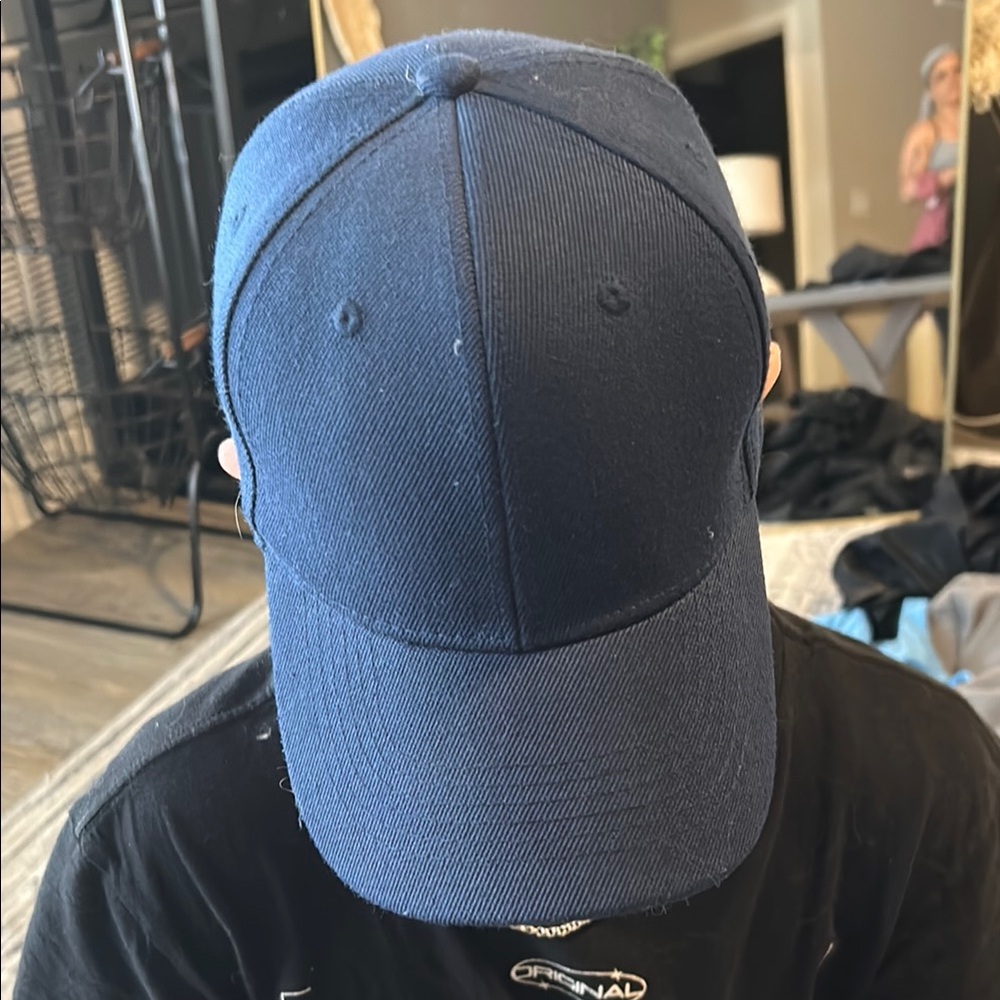 Navy Blue Baseball Cap